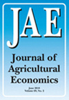 JOURNAL OF AGRICULTURAL ECONOMICS雜志封面